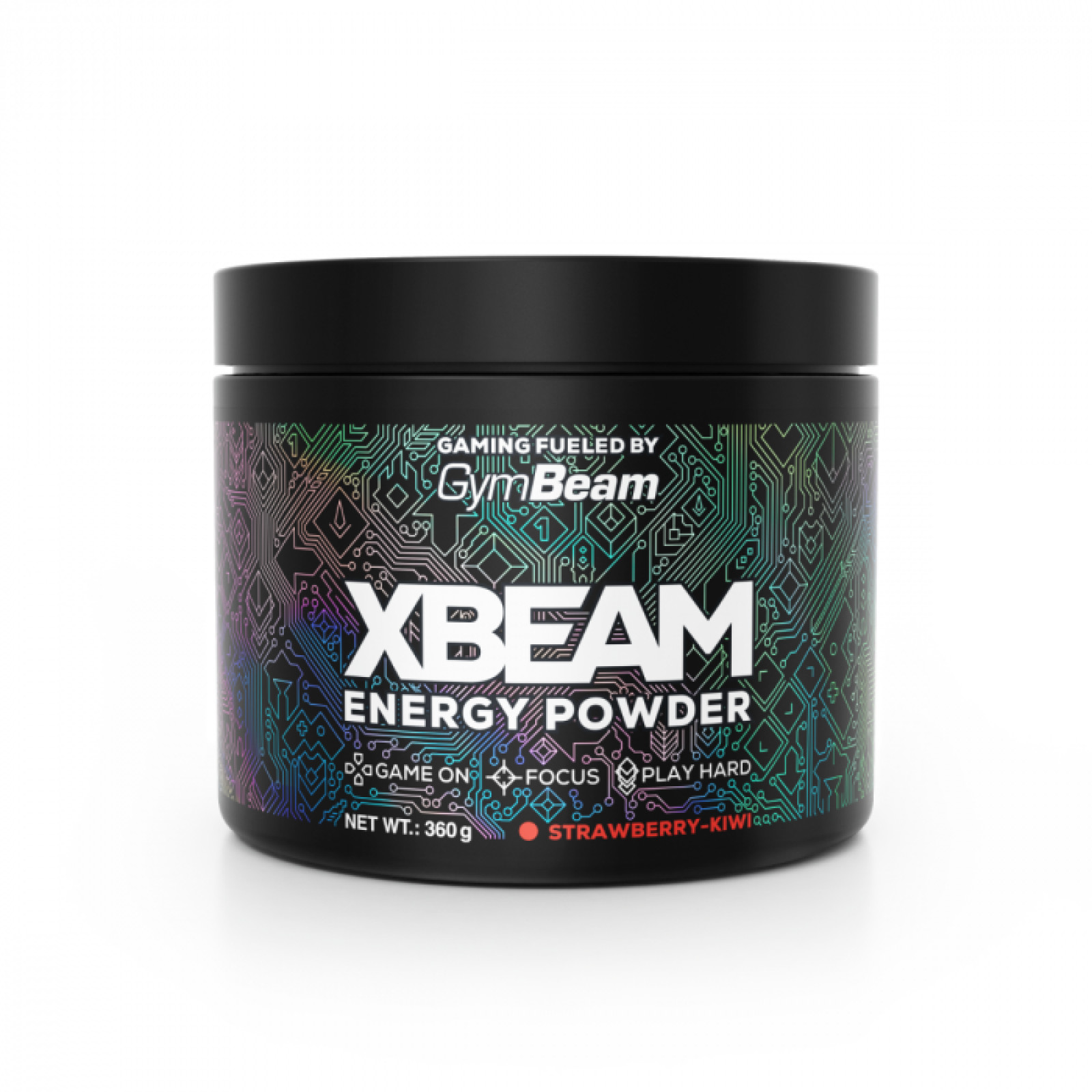 XBEAM Energy Powder jahoda kiwi · záber 1