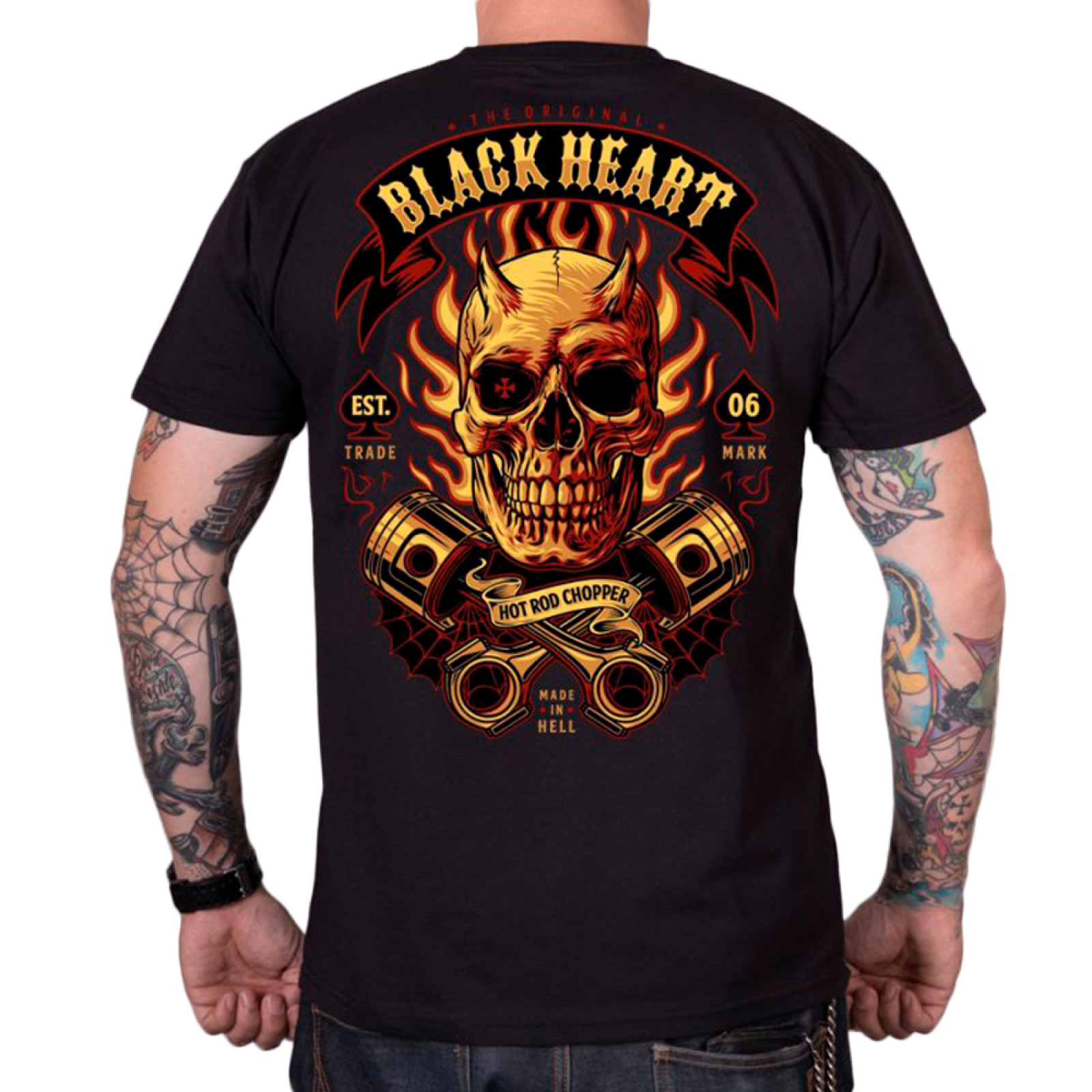 BLACK HEART Hell Boy čierna - XXL · záber 1