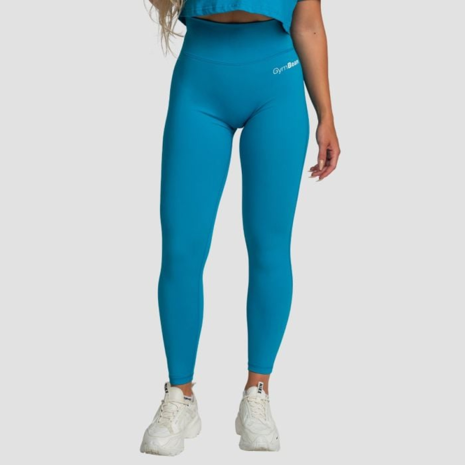 GymBeam Dámske legíny High-waist Limitless Aquamarine XXLXXL · záber 1