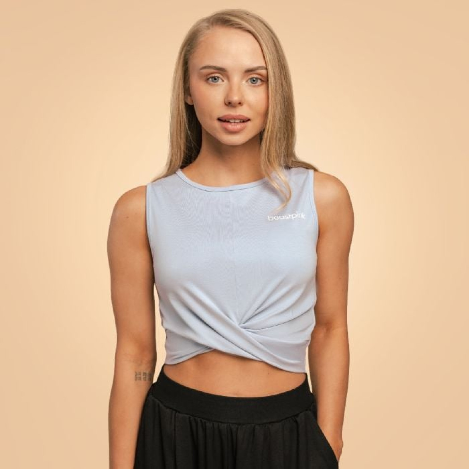 BeastPink Dámsky top Cropped Breeze Dove L · záber 1