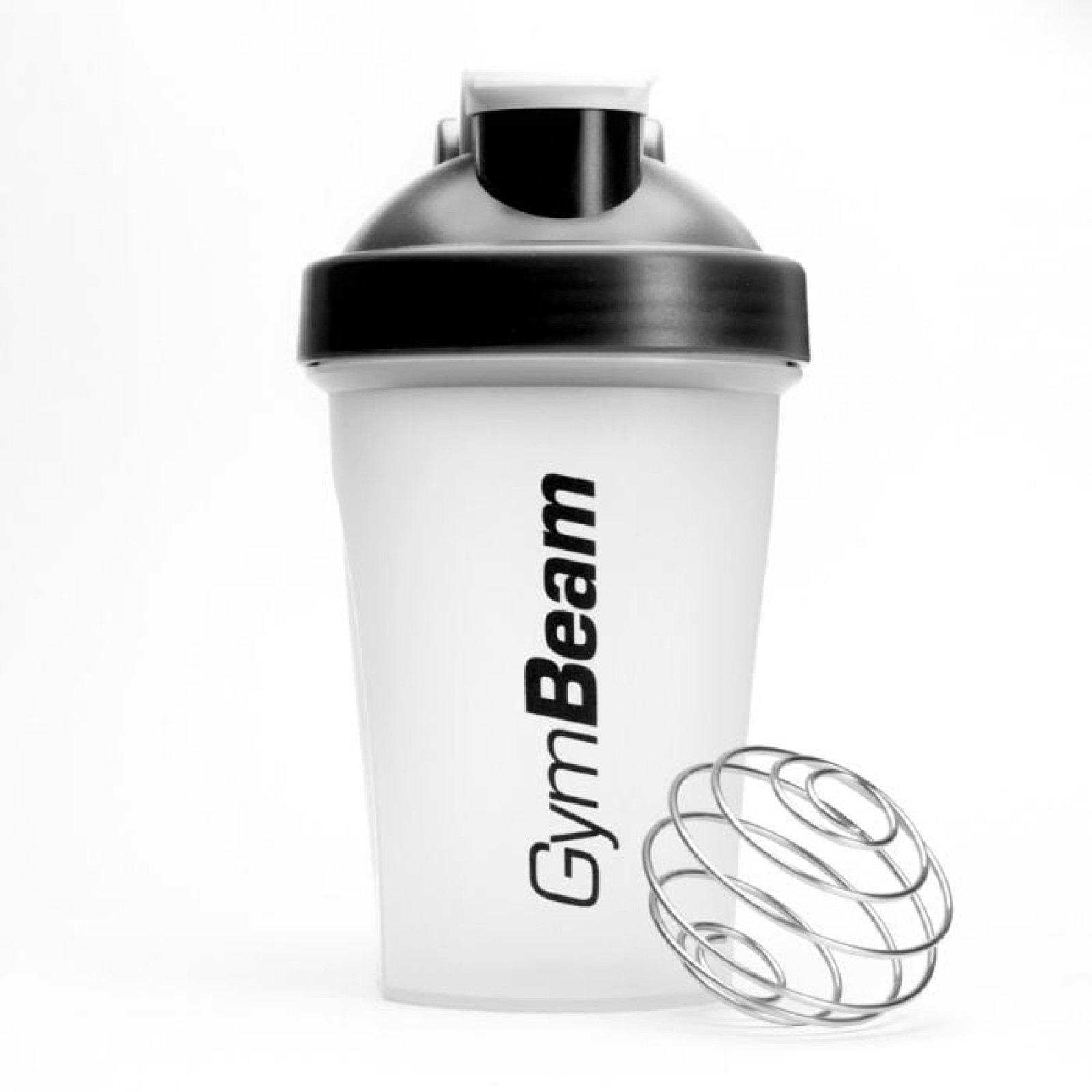 GymBeam Šejker Blend Bottle priesvitno-čierny 400 ml · záber 1