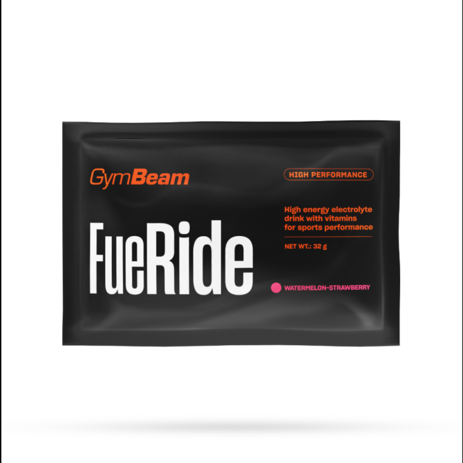 GymBeam Vzorka FueRide vodný melón jahoda - Príchuť: Vodný melón jahoda | Hmotnosť: 0,032 kg | Balenie: 20 · záber 1