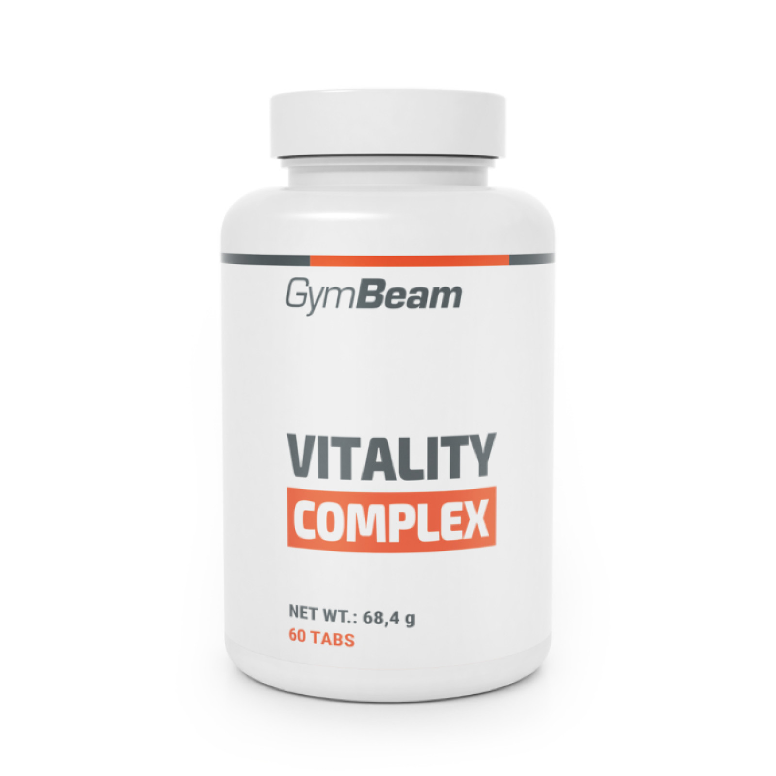 GymBeam Vitality complex 60 tab. bez príchute · záber 1