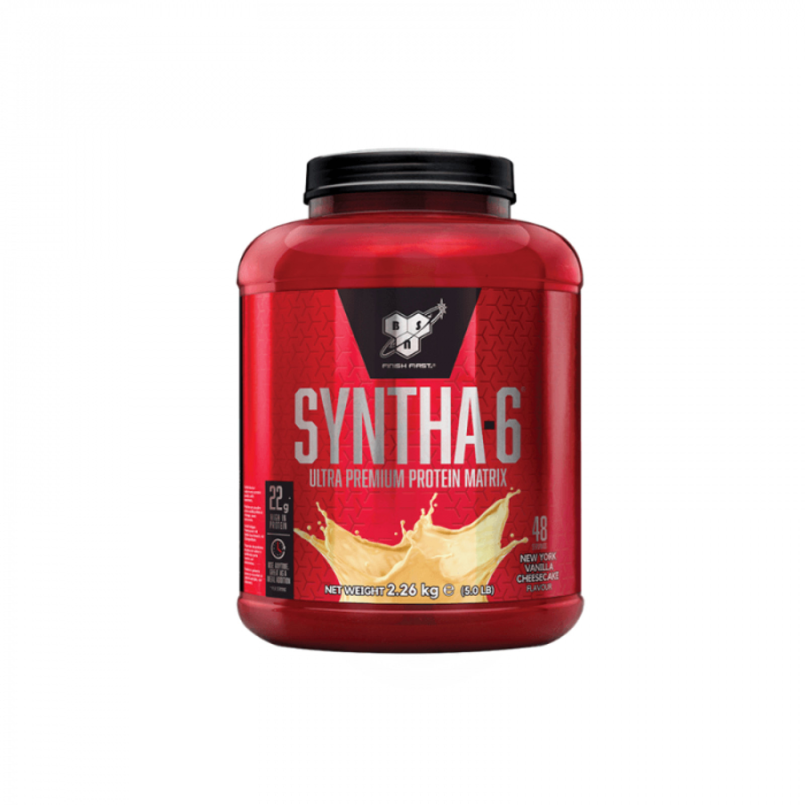 BSN Syntha 6 vanilkový cheesecake · záber 1