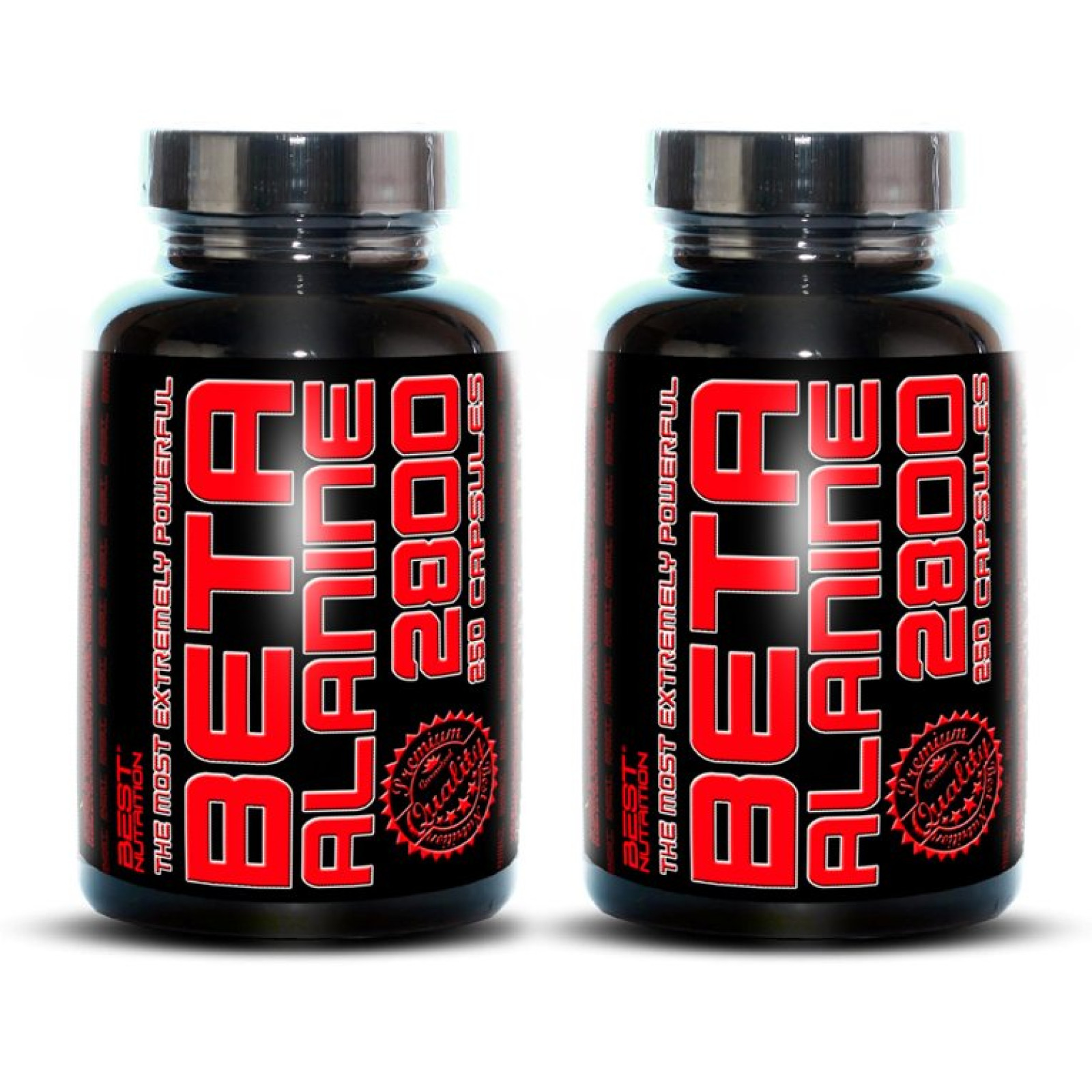 1+1 Zadarmo: Beta Alanine od Best Nutrition 120 kaps. + 120 kaps. · záber 1