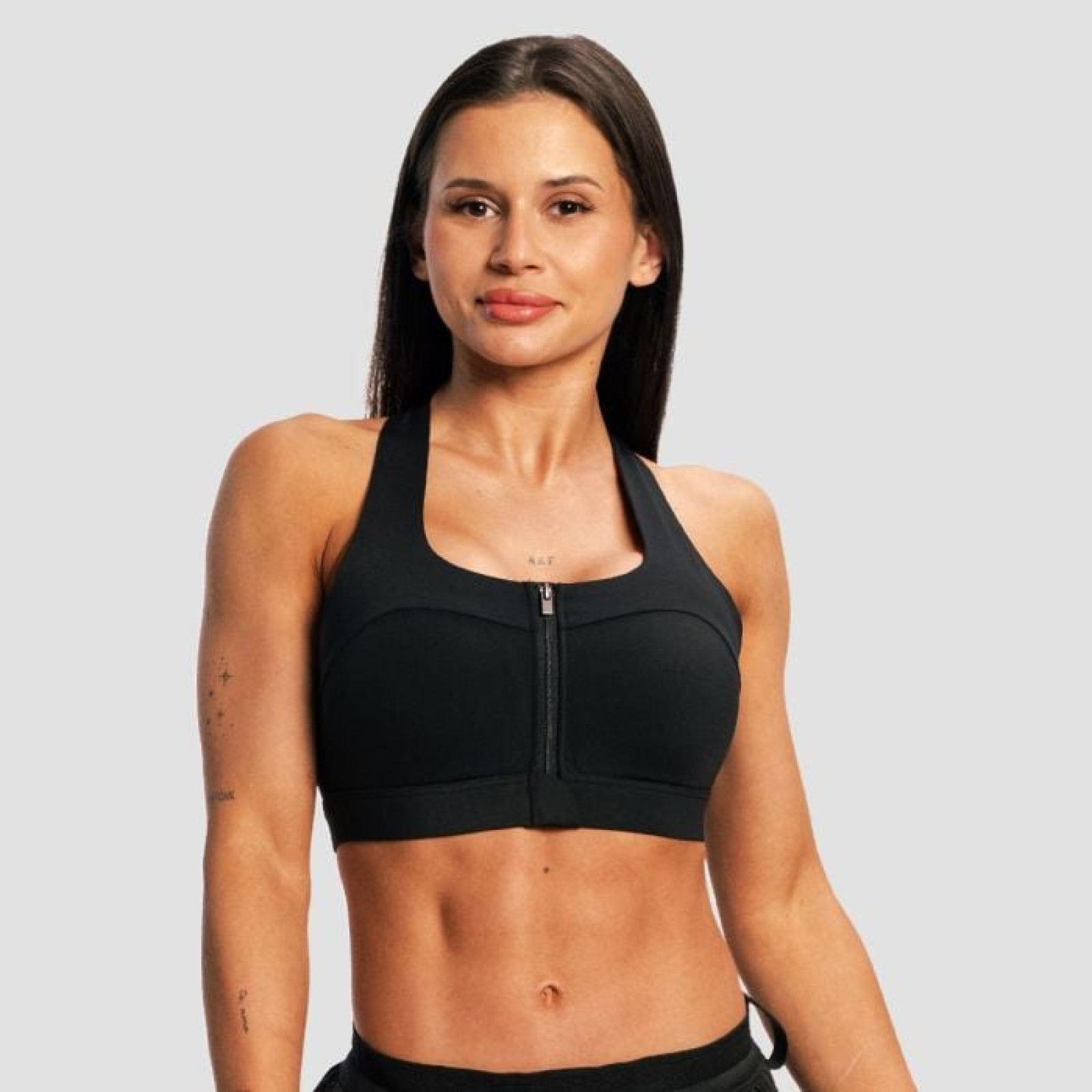 GymBeam Dámska bežecká športová podprsenka Pulse X Black M · záber 1