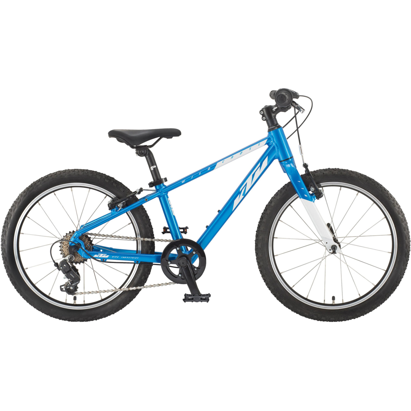 KTM Wild Cross 20 Mountainbike 20" - Veľkosť: 20 | Farba: Modrá · záber 1