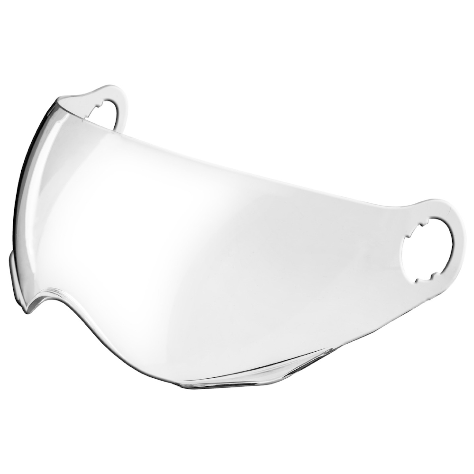 Cassida Krátke plexi pre prilby Handy a Handy Plus zrkadlové, chrómové · záber 1