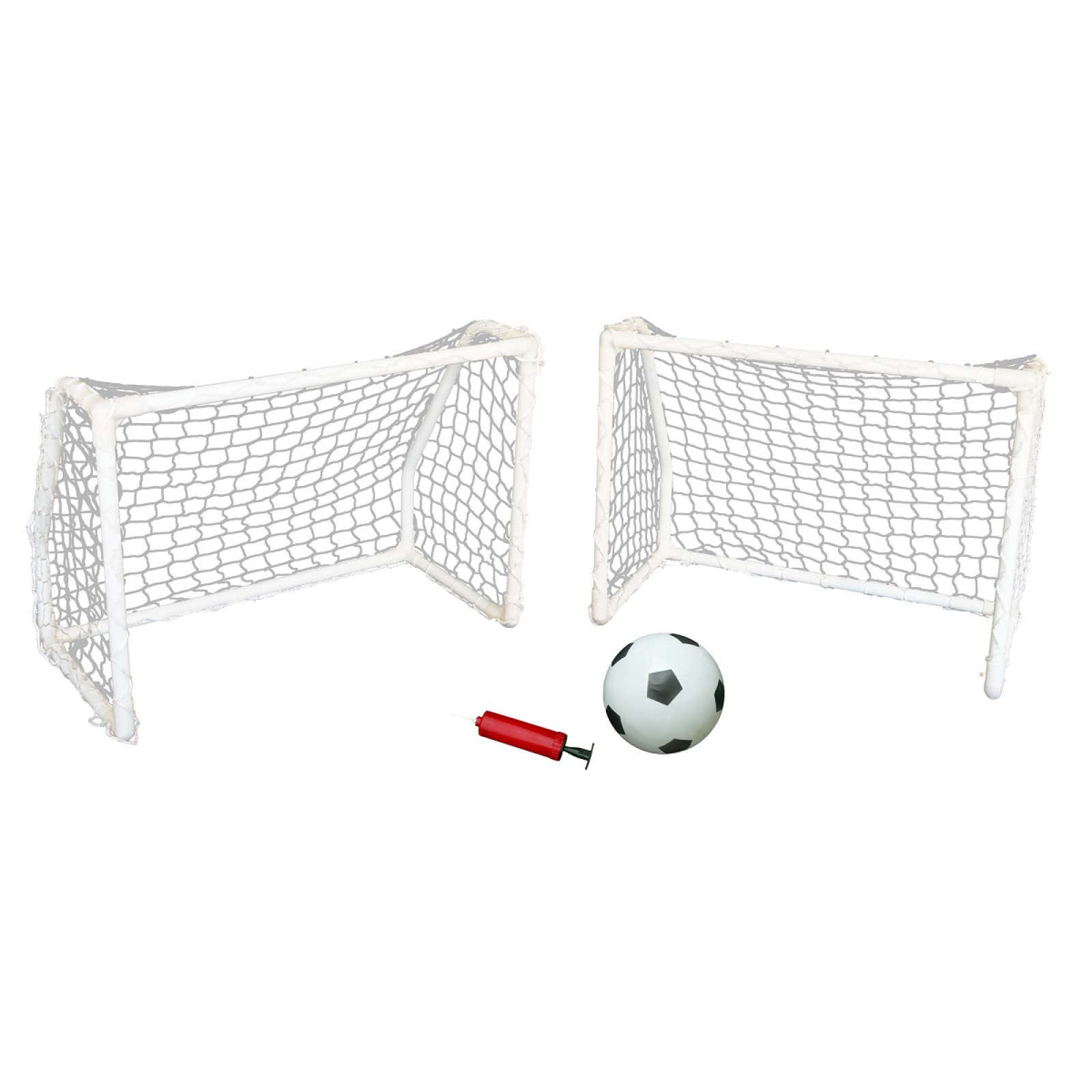 Bránkový set MASTER dve bránky 61 x 45 x 30 cm s loptou · záber 1