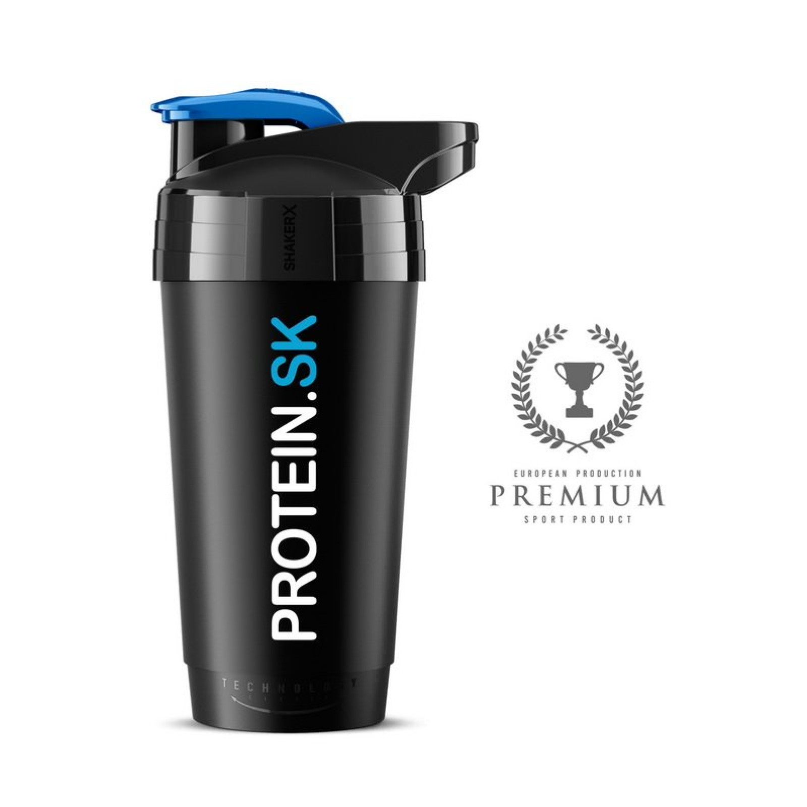Premium Shaker X - Protein Nutrition Čierna 700 ml. · záber 1