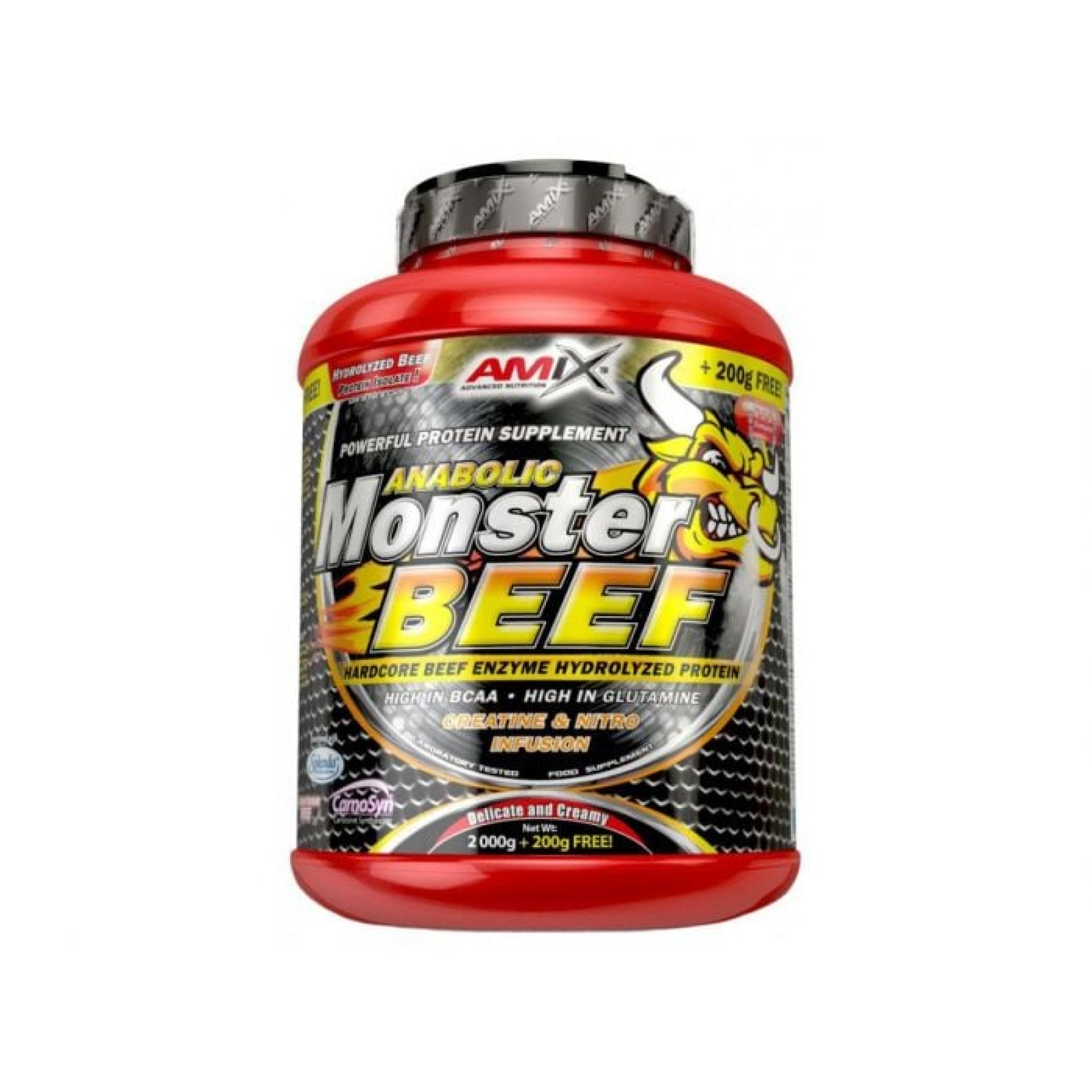Amix Anabolic Monster Beef vanilka limetka · záber 1