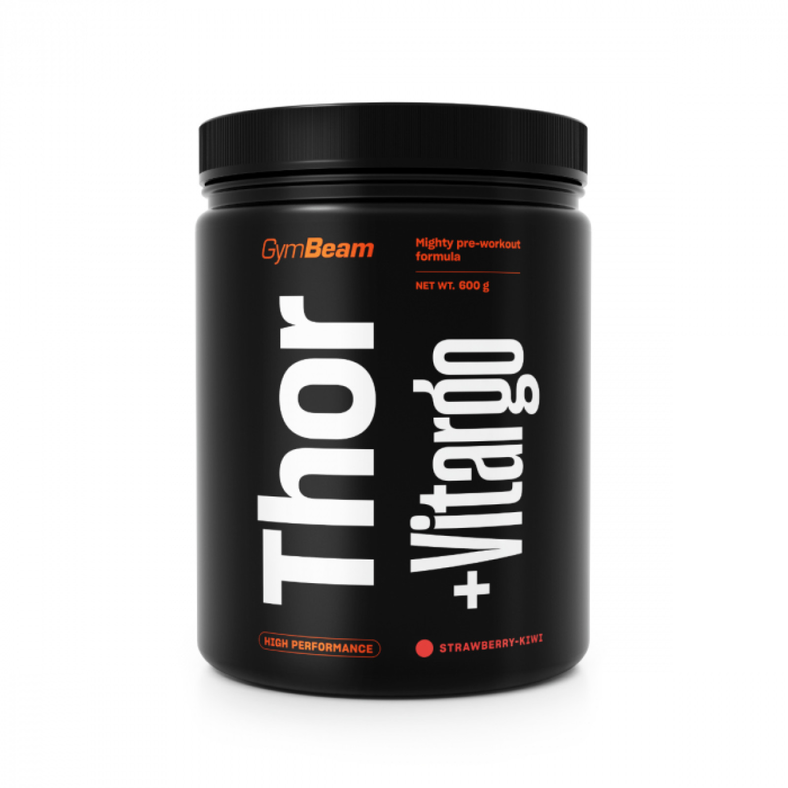 GymBeam Thor Fuel + Vitargo jahoda kiwi · záber 1