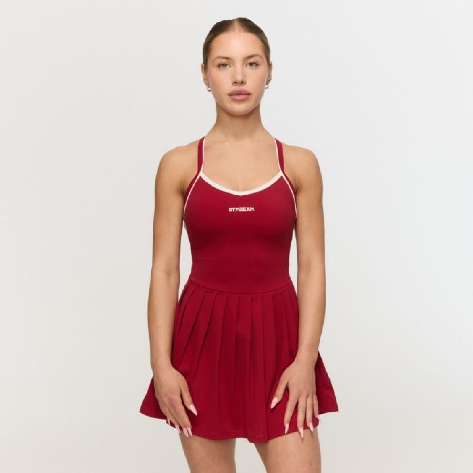 GymBeam Športové šaty Varsity Red XS · záber 1