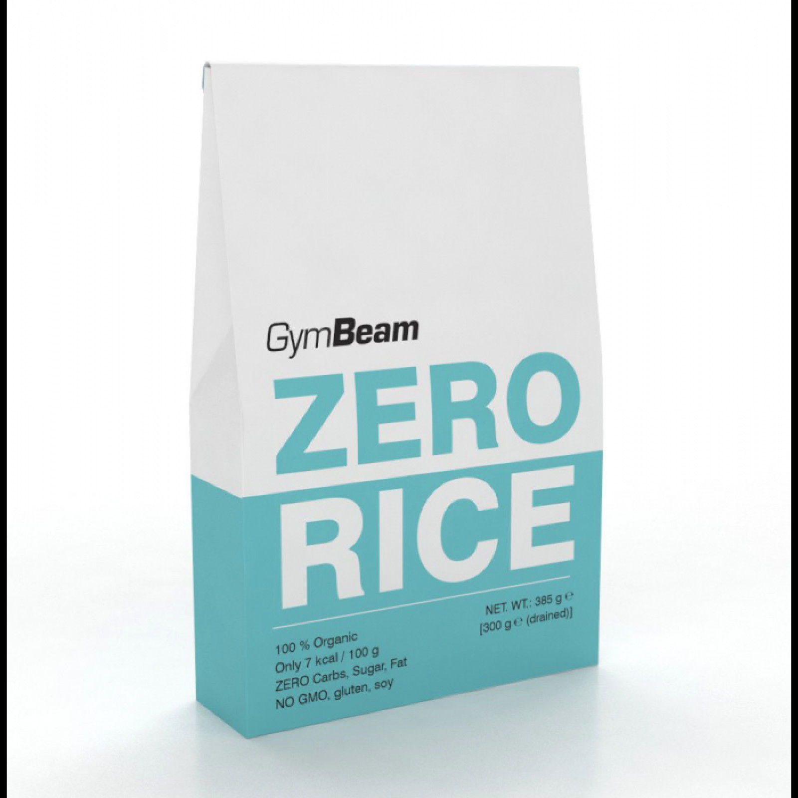 GymBeam BIO Zero Rice - Hmotnosť: 0,385 kg | Balenie: 20 · záber 1