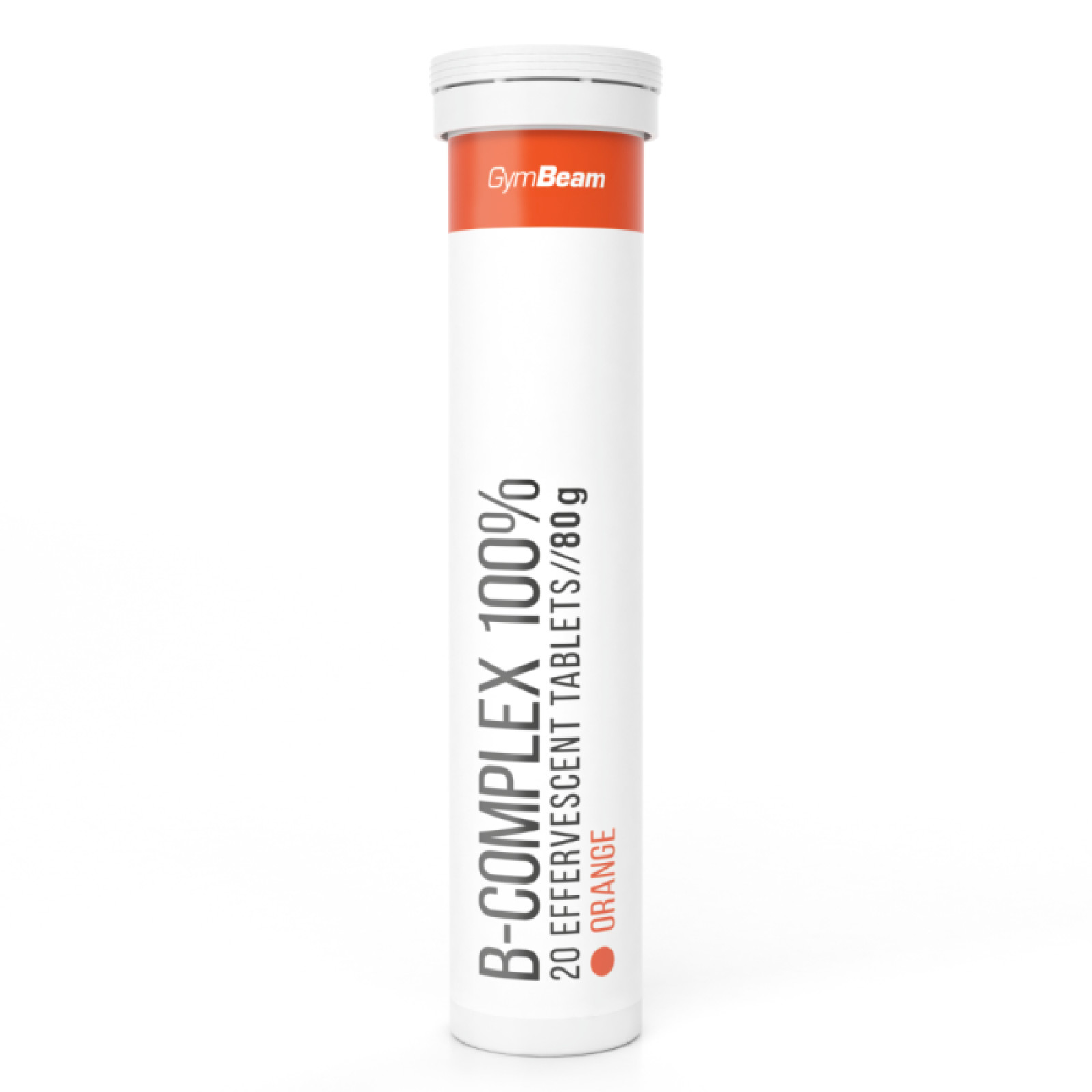 Gymbeam B-Komplex 100% šumivý1 20 tab. pomaranč · záber 1