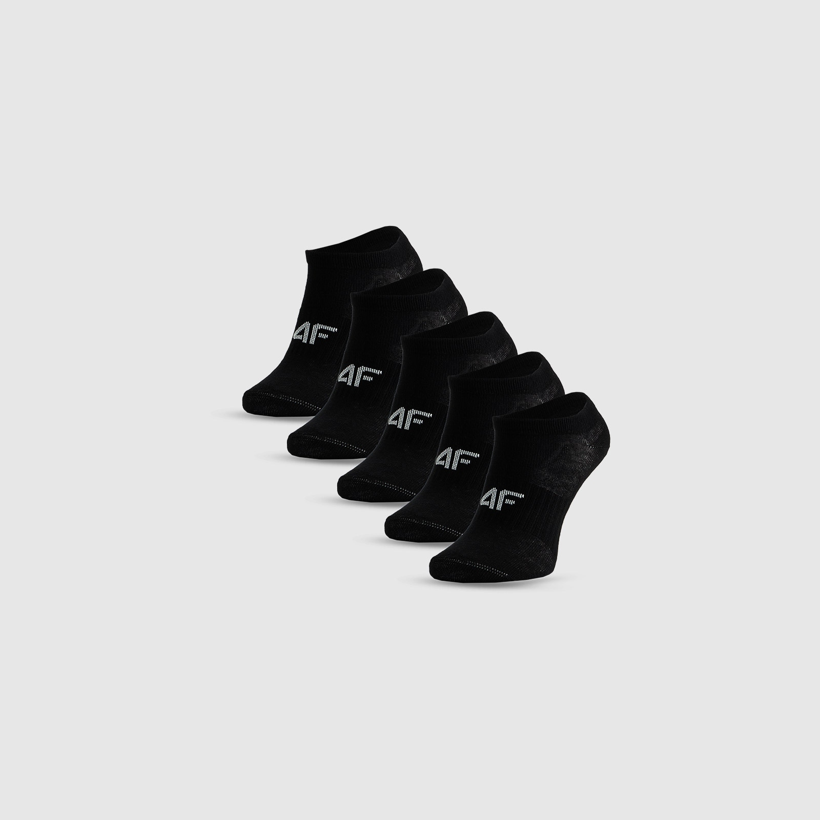 Krátke ponožky (5-pack) chlapčenské - čierne · záber 2