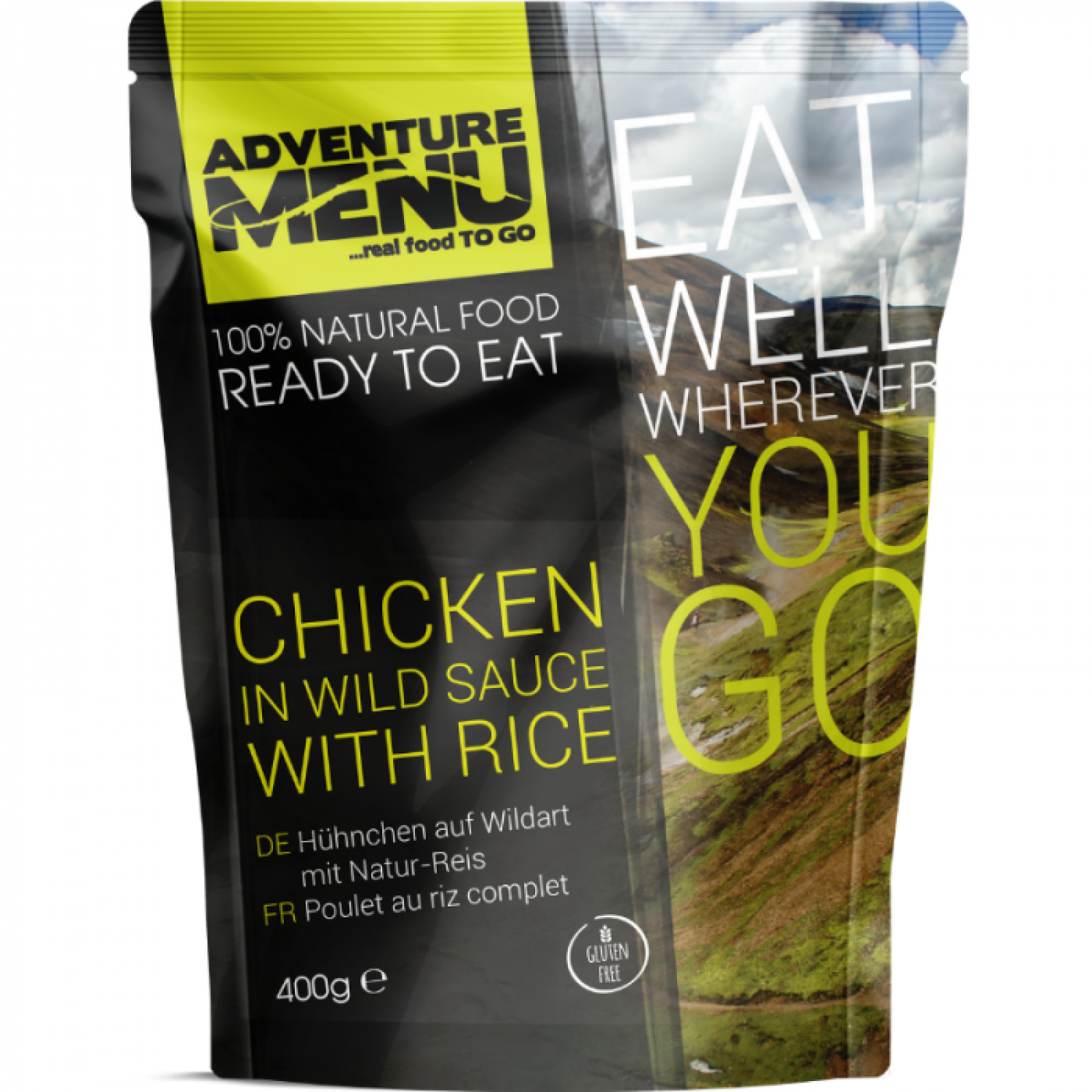 Adventure Menu Kuracie na divoko s ryžou - Hmotnosť: 4 kg · záber 1