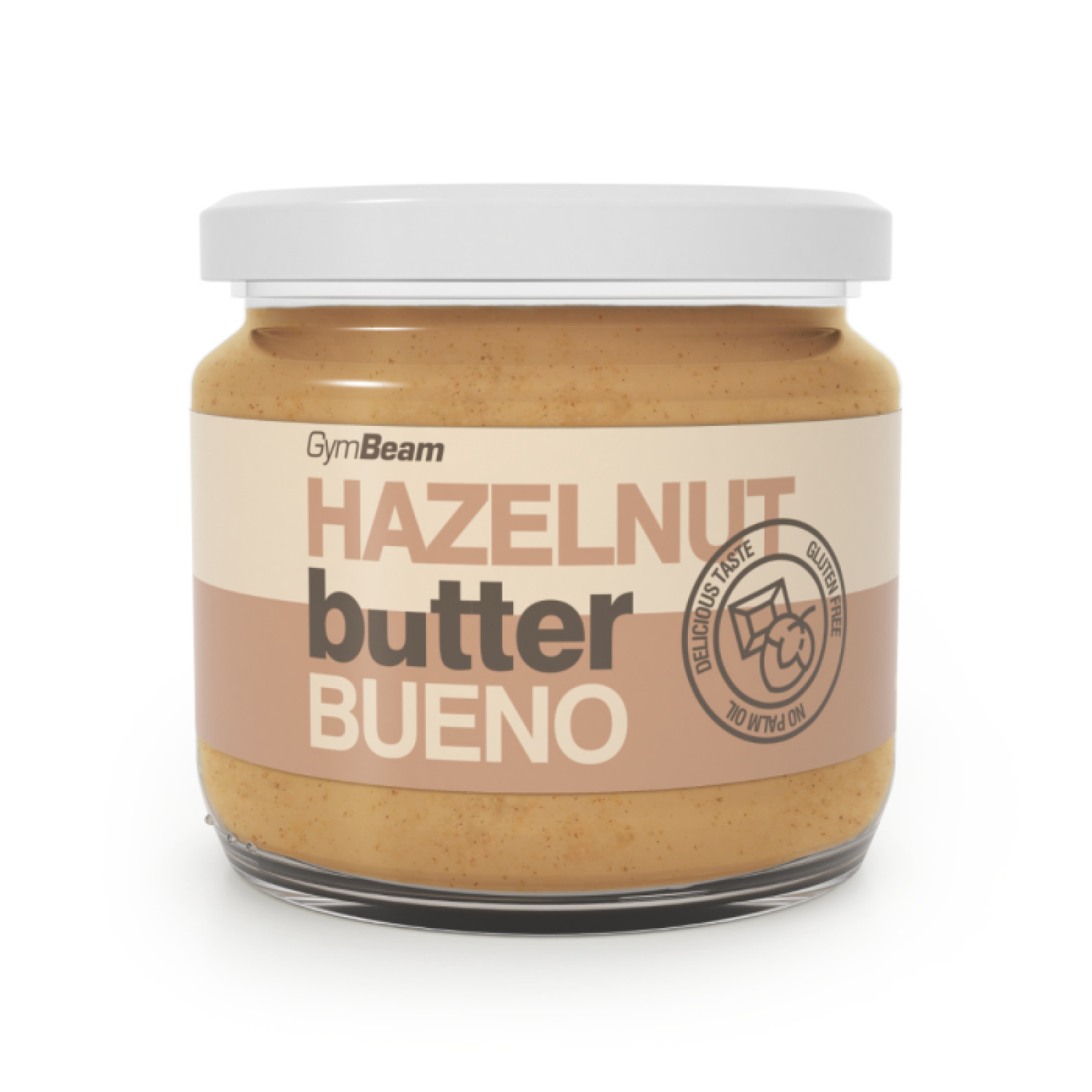 GymBeam Bueno lieskovoorieškové maslo - Hmotnosť: 0,34 kg | Balenie: 8 · záber 1