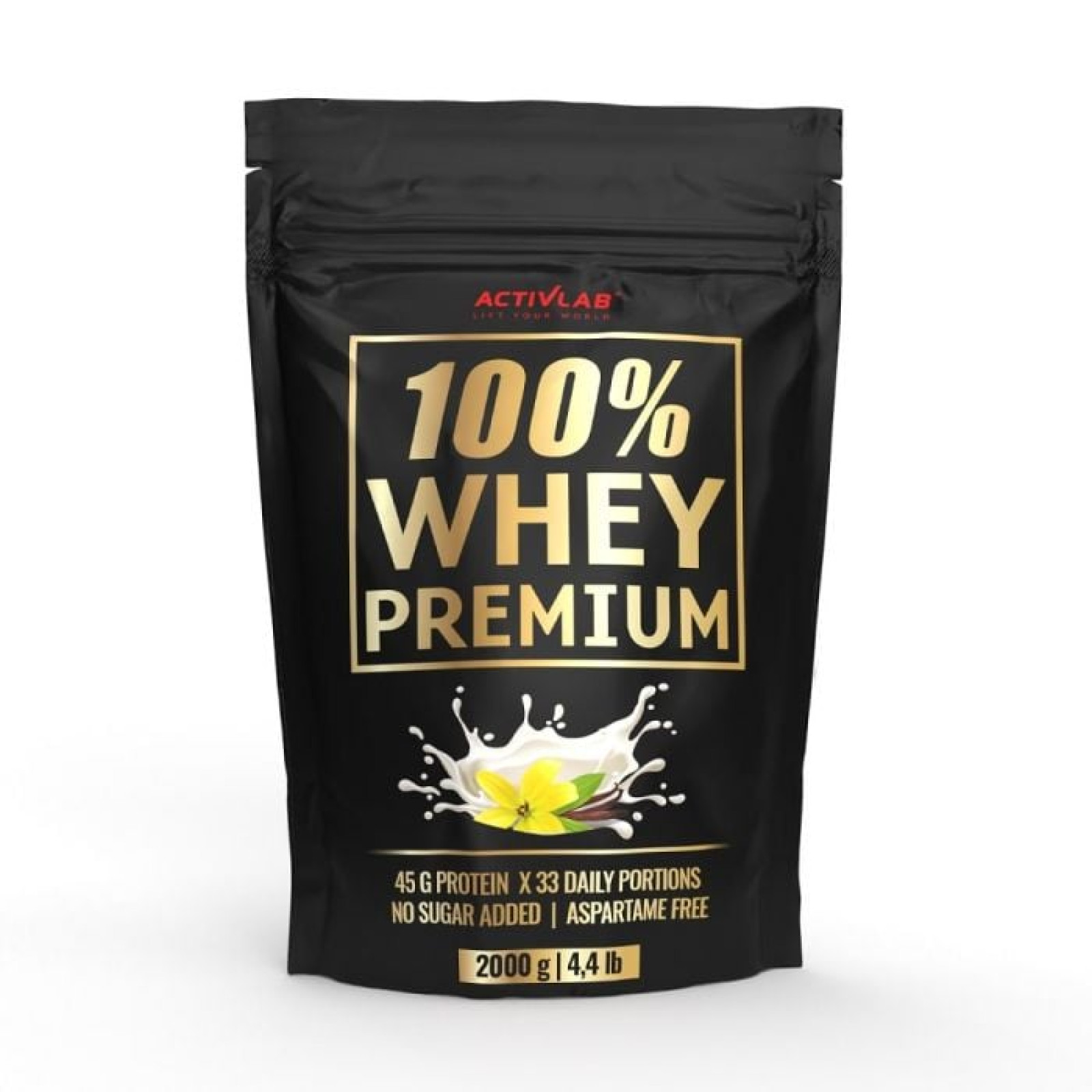 ActivLab 100% Whey Premium vanilka · záber 1