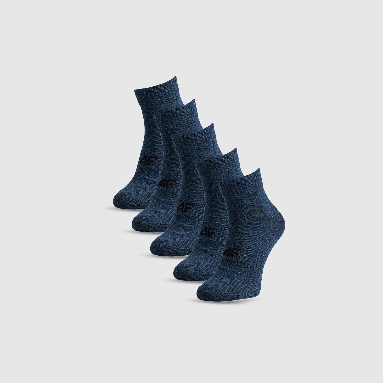 Ponožky krátke (5-pack) pánske - tmavomodré · záber 1