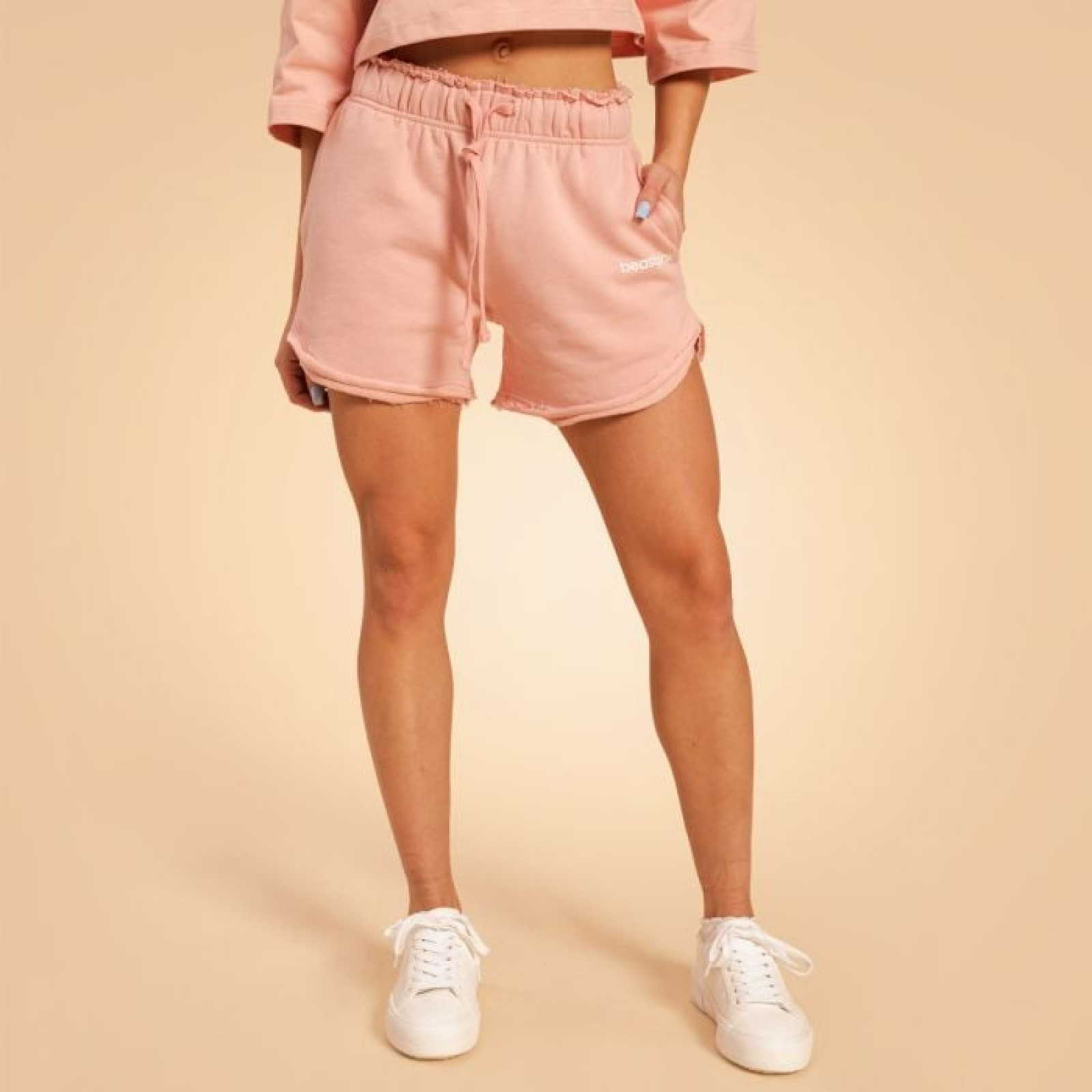 BeastPink Dámske šortky Serenity Pink LL · záber 1