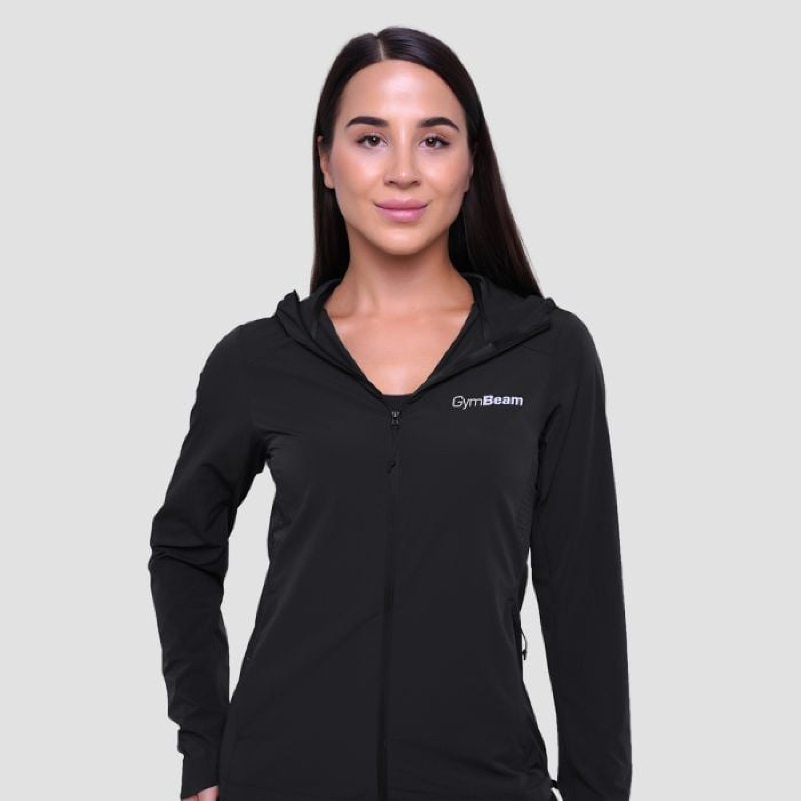 GymBeam Dámska bežecká bunda Pulse Black XLXL · záber 1