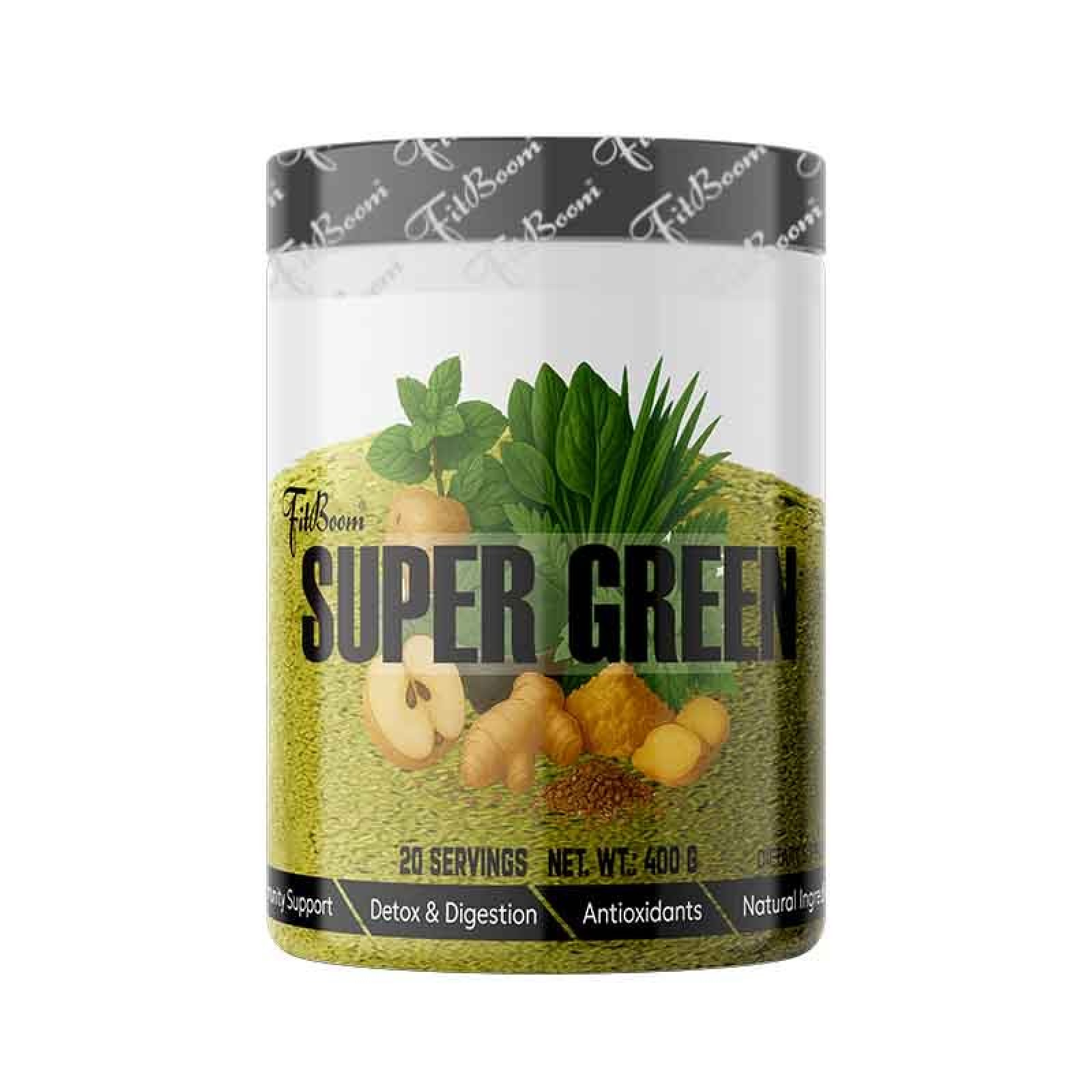 Super Green - FitBoom 400 g · záber 1