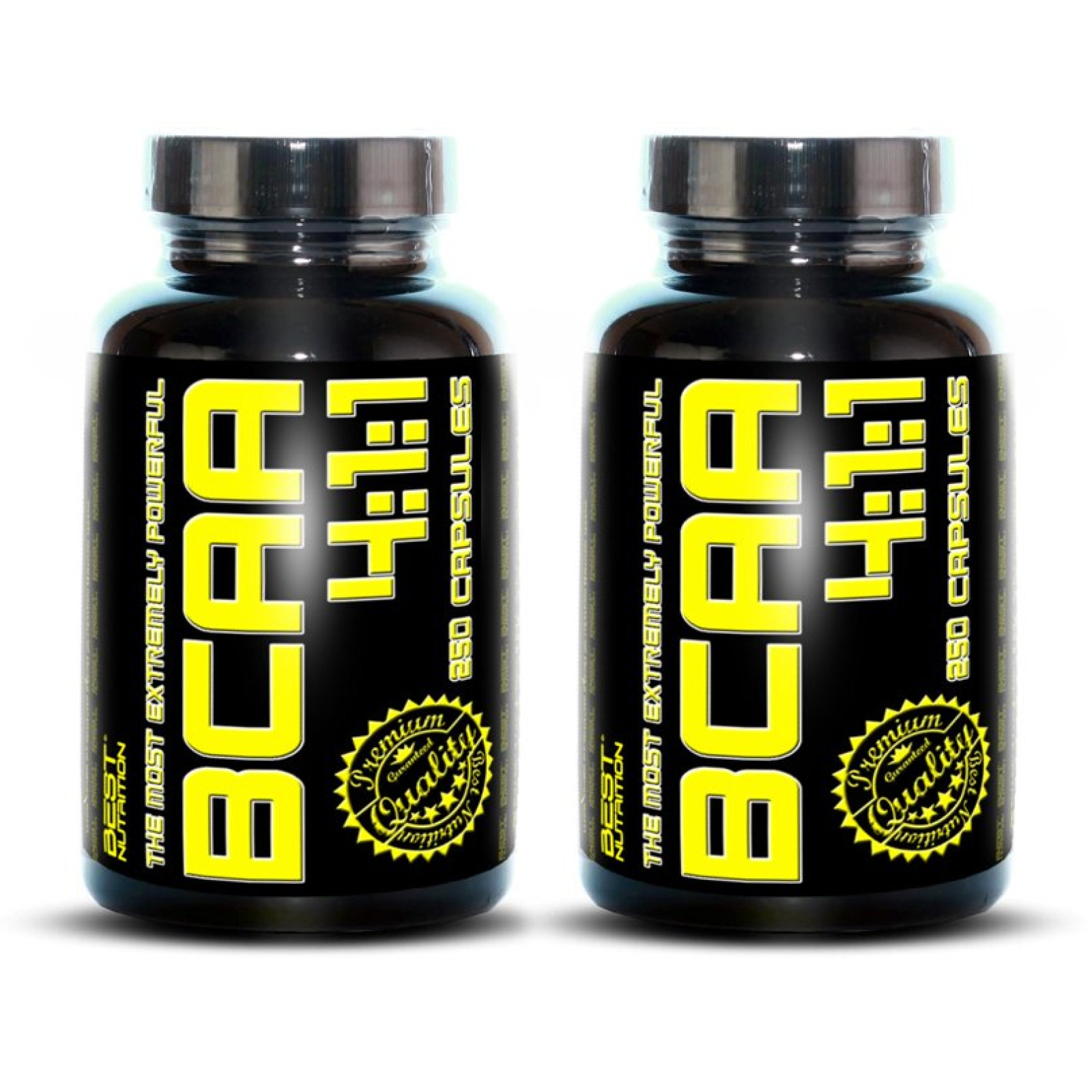 1+1 Zadarmo: BCAA 4:1:1 od Best Nutrition 120 kaps. + 120 kaps. · záber 1