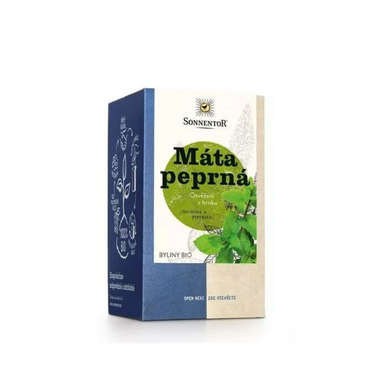 Sonnentor BIO Mätový čaj - Hmotnosť: 0,018 kg | Balenie: 6 · záber 1