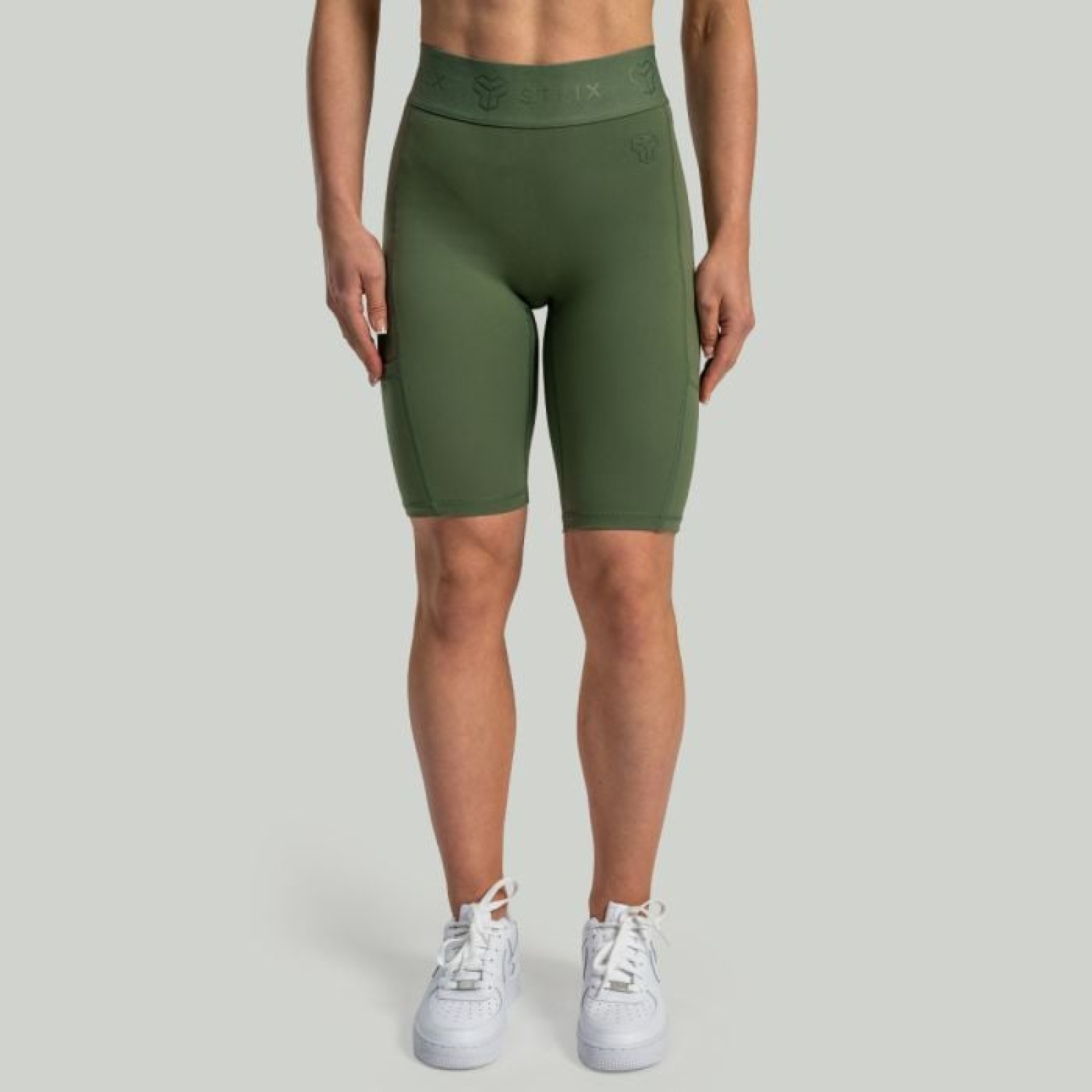 STRIX Dámske šortky Biker Lunar Cedar Green SS · záber 1