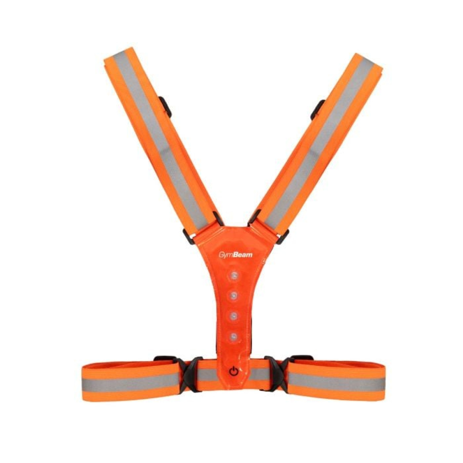 GymBeam Športová reflexná vesta Orange · záber 1