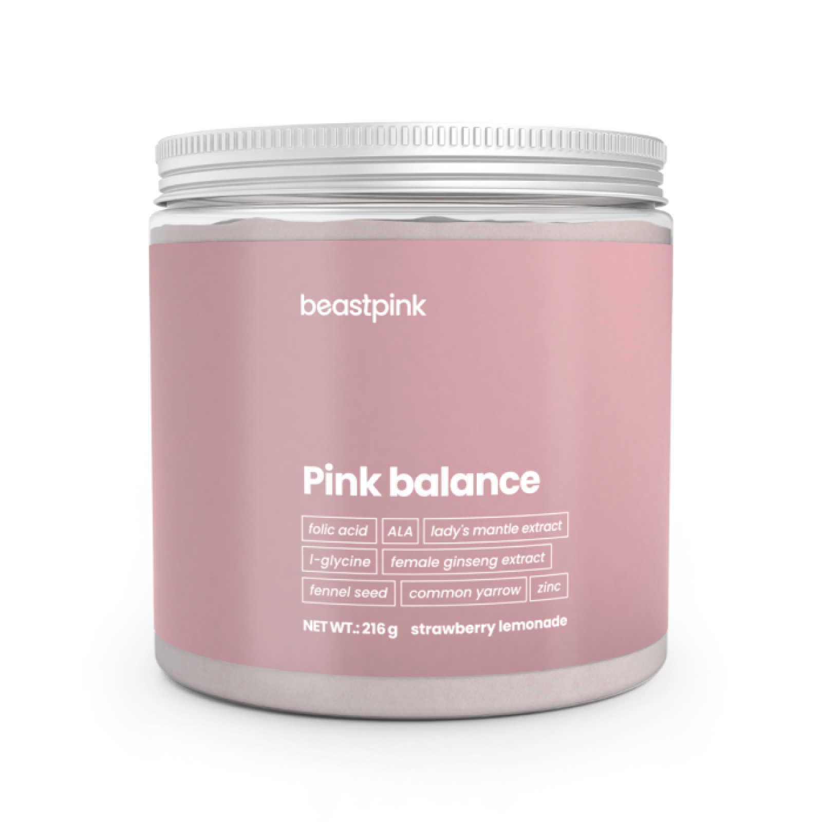 BeastPink Pink Balance jahodová limonáda · záber 1