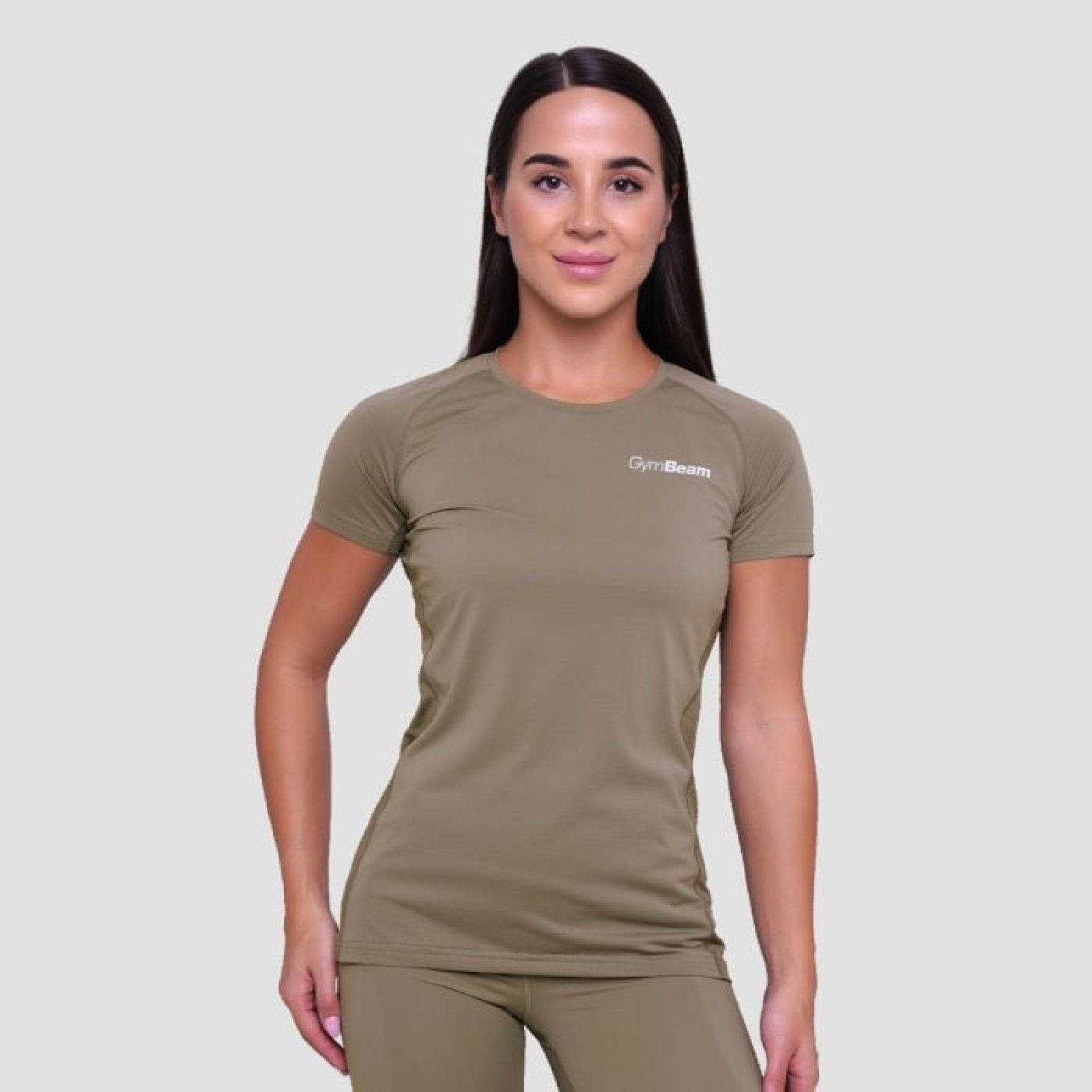 GymBeam Dámske bežecké tričko Pulse Vetiver LL · záber 1