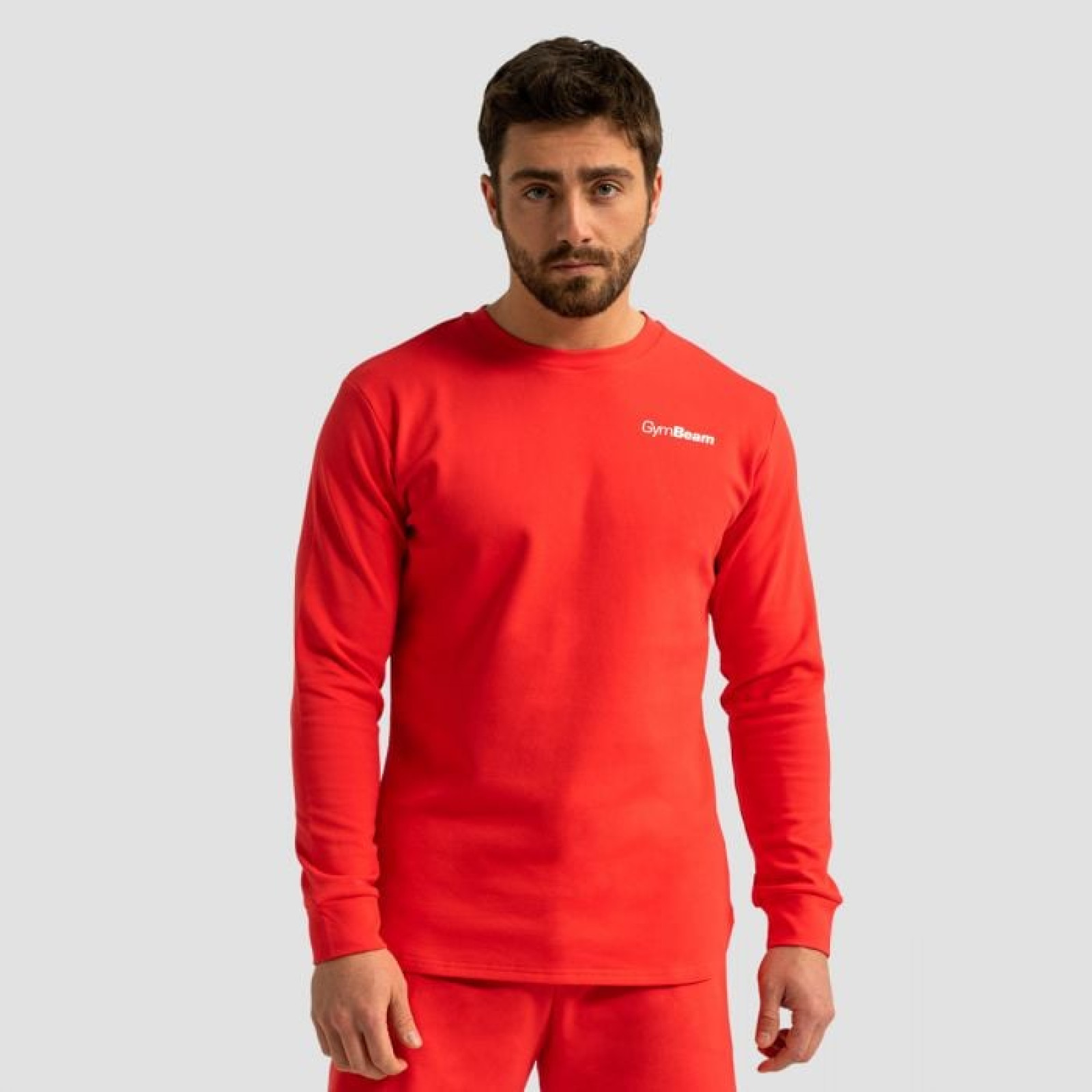 GymBeam Mikina Limitless Hot Red MM · záber 1