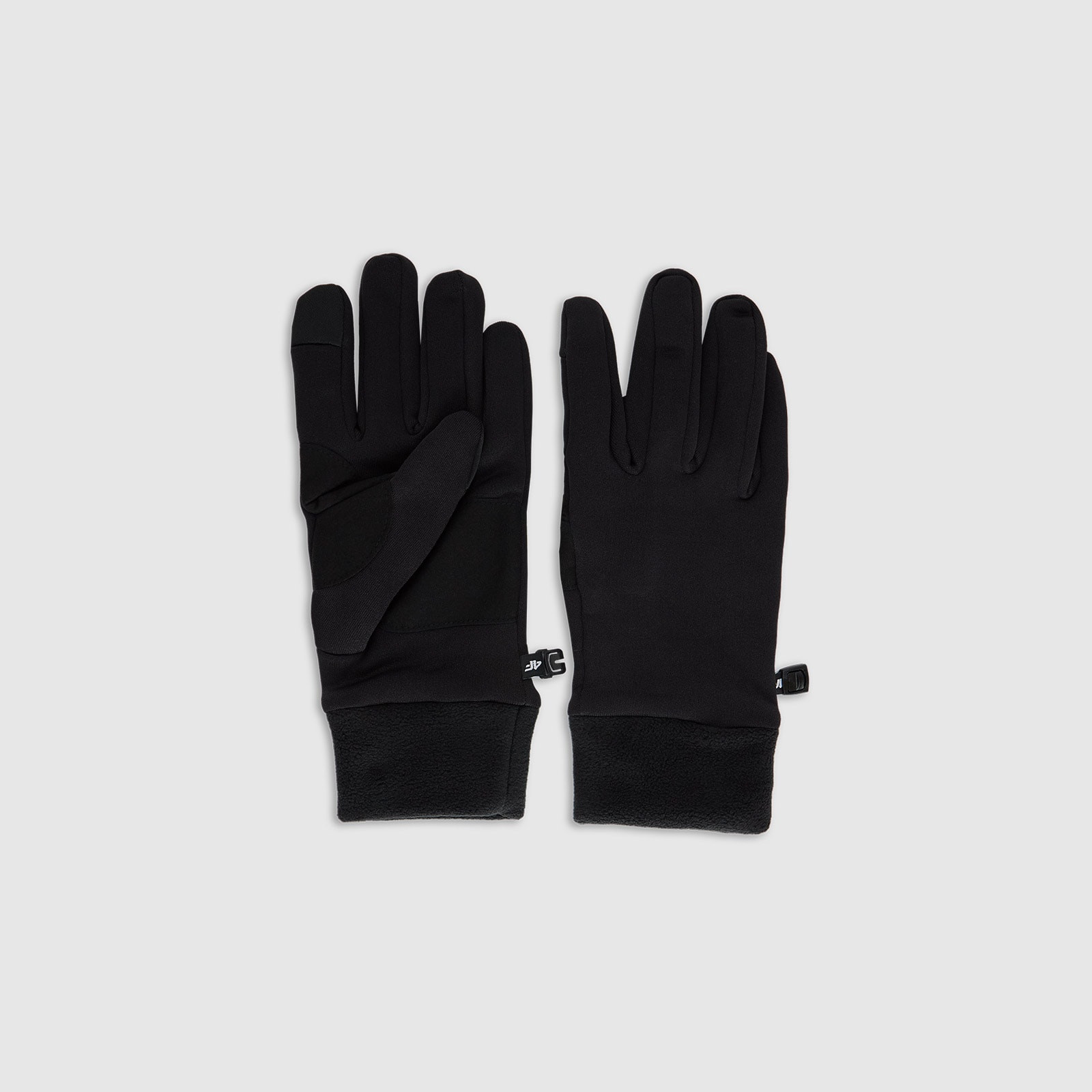 Unisex úpletové rukavice Touch Screen - čierne · záber 1