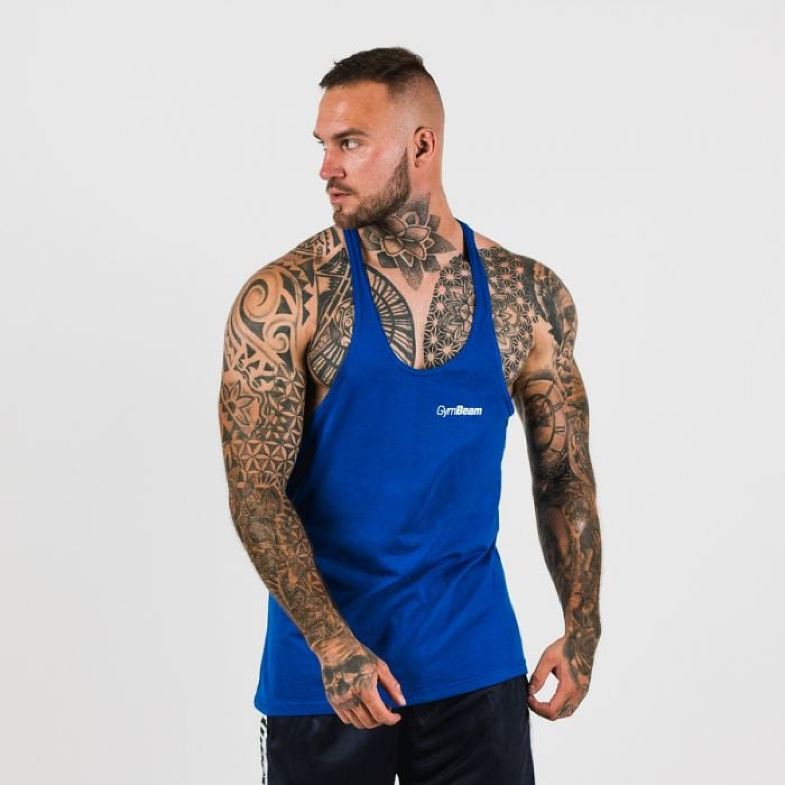 GymBeam Tielko Stringer Dark Blue L · záber 1