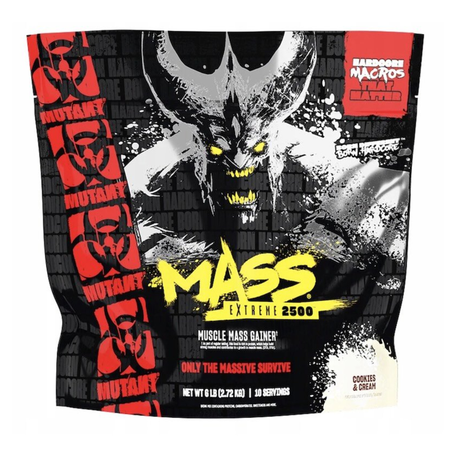 Mutant Mass Extreme 2500 - PVL 2720 g Triple Chocolate · záber 1