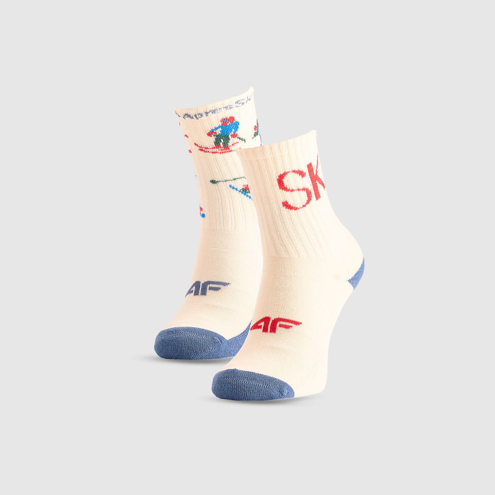 Casual ponožky nad členok (2-pack) chlapčenské - multicolor · záber 1