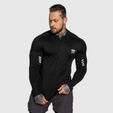 Športový top na zips Iron Aesthetics Unstoppable, čierny · záber 2