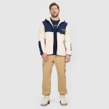 Pánsky regular sherpa fleece s kapucňou - biely · záber 2