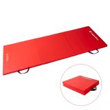Skladacia gymnastická žinenka inSPORTline Trifold 180x60x3 cm - Farba: Hnedá · záber 3