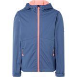 McKinley Bennet Softshell Jacket Kids - Veľkosť: 116 | Farba: Modrá · záber 1
