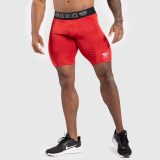 Funkčné šortky Iron Aesthetics Evolution, červené · záber 2