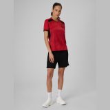 Dámske rýchloschnúce futbalové šortky - čierne · záber 1