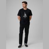 Nohavice casual pánske - čierne · záber 3