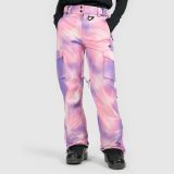 Dámske snowboardové nohavice membrána 15000 - multicolor · záber 2