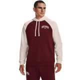 Under Armour Rival Fleece Wordmark - Veľkosť: S | Farba: Farebná, Biela, Hnedá · záber 5