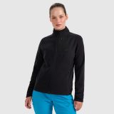 Dámsky Polartec fleece so stojačikom regular - čierny · záber 1