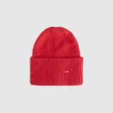 Unisex beanie čiapka - červená · záber 2