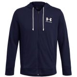 Under Armour UA Rival Terry LC FZ - Veľkosť: L | Farba: Modrá · záber 1